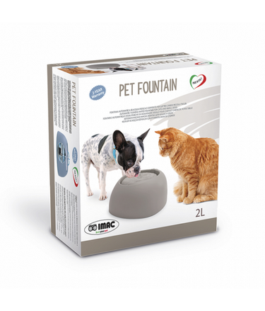 IMAC PET FOUNTAIN-Drinking fountain for Dogs and Cats 32x28x13cm (2L)